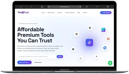 Tool Trust website built by Ecom Builder Pakistan